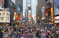Times Square isola pedonale